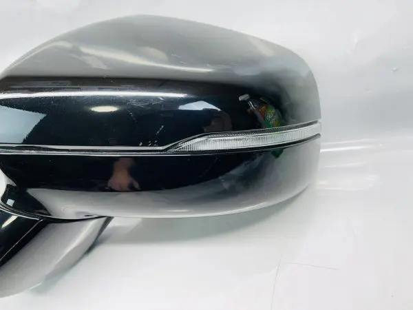 2021 2022 KIA SORENTO LEFT SIDEVIEW OEM MIRROR TURN SIGNAL BLIND SPOT BLACK - Image 4