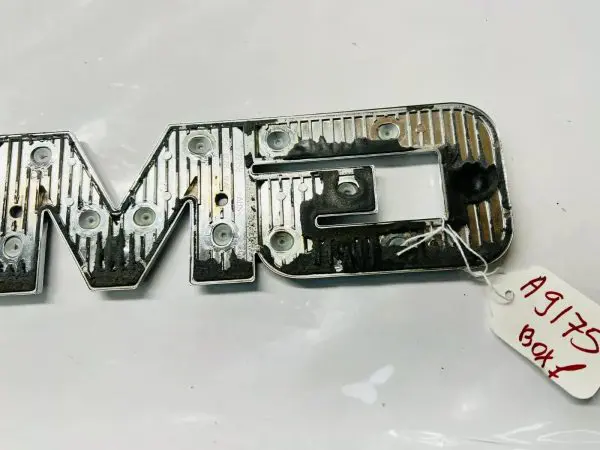 23122158 2014 2015 2016 2017 2018 2019 GMC SIERRA 15-21 CANYON REAR OEM EMBLEM - Image 10