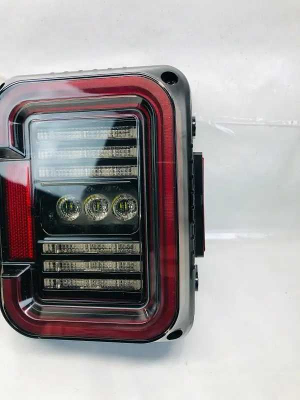 2007-2018 JEEP WRANGLER LED HUGE C LED REAR TAIL LIGHT LEFT AND RIGHT - Image 4
