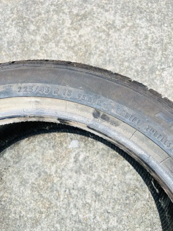 1 Single New continental contiprocontact gx 225/45r18 - Image 6