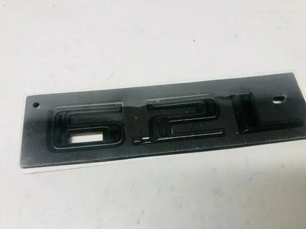 2019 2020 2021 2022 2023 CHEVY SILVERADO 6.2L BLACK GLOSS EMBLEM LETTERS