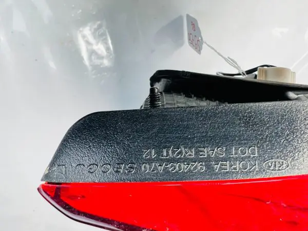 92403-A70 2014 2015 2016 KIA FORTE REAR LEFT INNER OEM TAIL LIGHT - Image 8