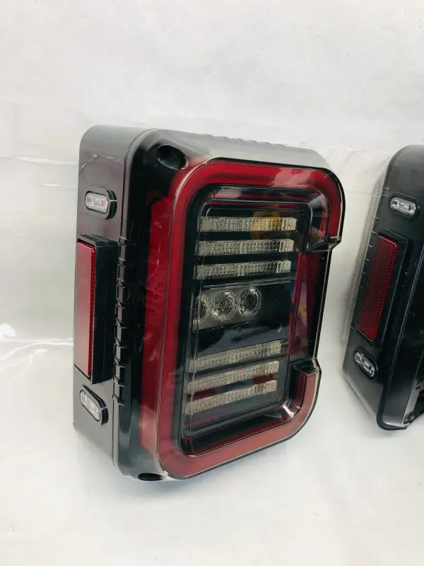 2007-2018 JEEP WRANGLER LED HUGE C LED REAR TAIL LIGHT LEFT AND RIGHT - Image 9