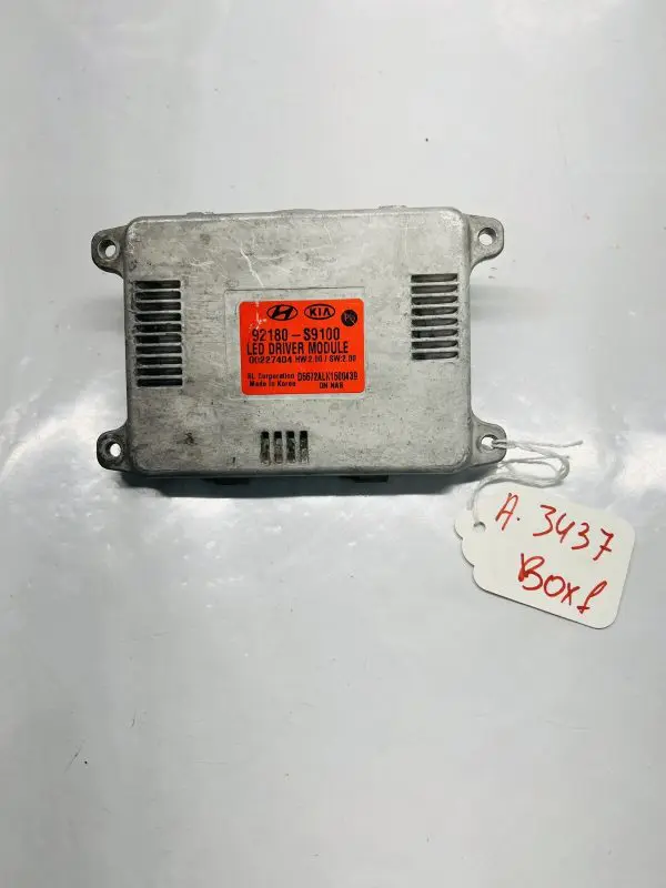 2020 2021 2022 KIA TELLURIDE LED CONTROL MODULE BALLAST 92180S9100