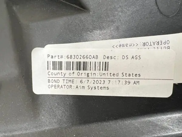 2013-2020 2021 2022 2023 DODGE RAM 1500 OEM RADIATOR SHUTTER GENUINE 68302660AB - Image 10