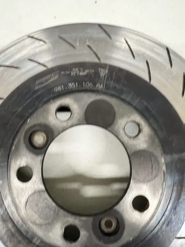 981.351.106.8A Front Right Brake Rotor Disk Porsche Cayman GT4 Clubsport 981 - Image 10