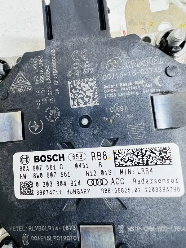 80A907561C 2021-2023 AUDI Q5 SQ5 SQ5 FRONT OEM CRUISE CONTROL DISTANCE SENSOR - Image 8