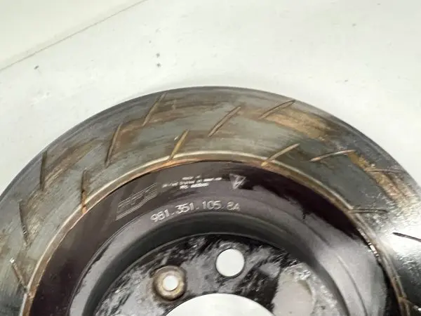 981.351.105.8A Front Left Brake Rotor Disk Porsche Cayman GT4 Clubsport 981 - Image 8