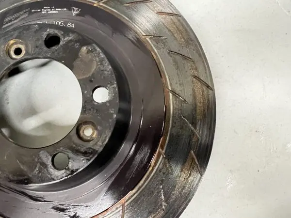 981.351.105.8A Front Left Brake Rotor Disk Porsche Cayman GT4 Clubsport 981 - Image 9