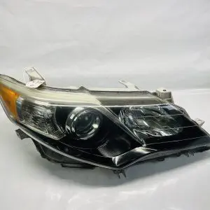 ⭐️ ALL TABS 2012 2013 2014 TOYOTA CAMRY FRONT RIGHT OEM HEADLIGHT BLACK BEZEL