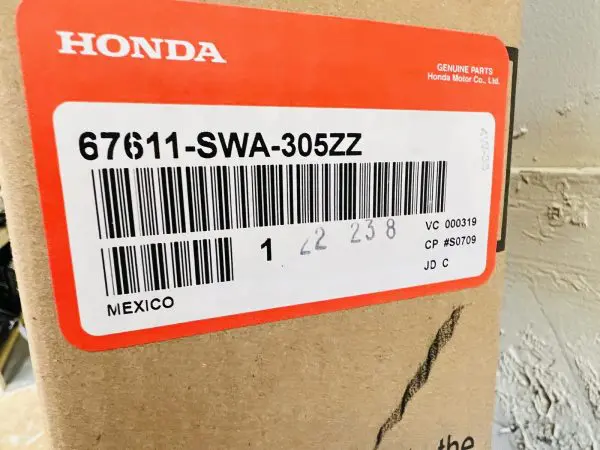 OEM 67611-swa-305zz  2007 2008 2009 2010 2011 HONDA CRV REAR RIGHT DOOR SKIN - Image 11