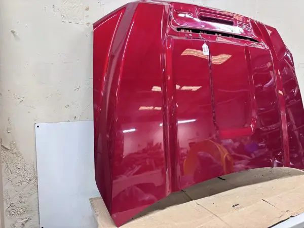 OEM 2020 2021 2022 2023 2024 GMC SIERRA 2500 3500 FRONT HOOD GENUINE RED - Image 2