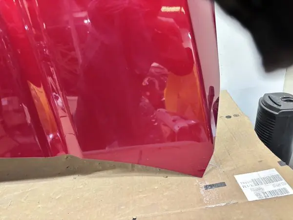 OEM 2020 2021 2022 2023 2024 GMC SIERRA 2500 3500 FRONT HOOD GENUINE RED - Image 9