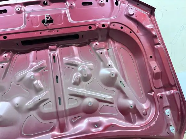 OEM 2020 2021 2022 2023 2024 GMC SIERRA 2500 3500 FRONT HOOD GENUINE RED - Image 15