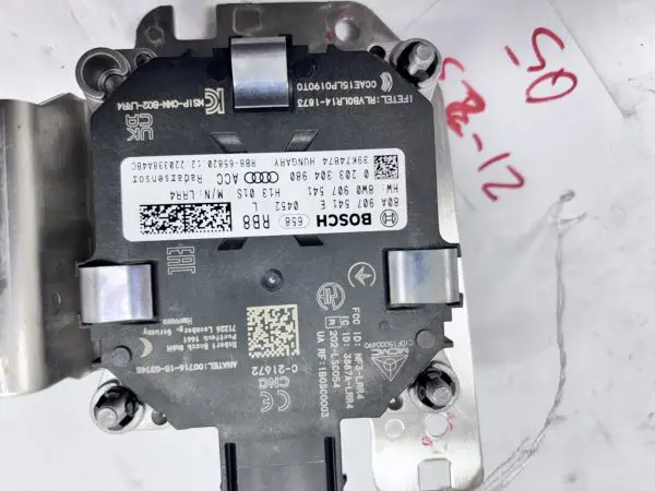 80A907541E 2021-2023 AUDI Q5 SQ5 SQ5 FRONT OEM CRUISE CONTROL DISTANCE SENSOR - Image 9