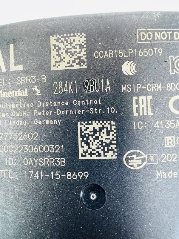 284k19bu1a 2021 2022 2023 NISSAN FRONTIER REAR LEFT OEM BLIND SPOT RADAR SENSOR - Image 4