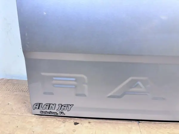 2019 2020 2021 2022 2023 FORD RANGER REAR OEM TAILGATE SILVER TAIL GATE - Image 11