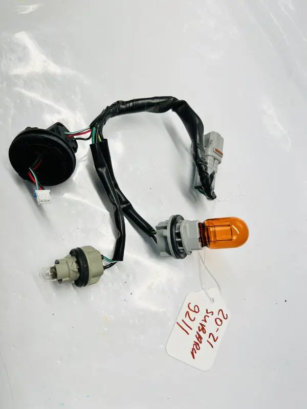 2020 2021 SUBARU LEFACY OUTBACK REAR TAIL LIGHT HARNESS WITH BULBS - Image 9
