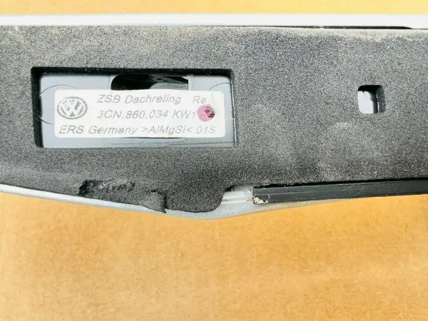 2021 2022 VOLKSWAGEN VW ATLAS OEM LEFT RIGHT ROOF RAIL RACK 3CN860033KW1 - Image 8
