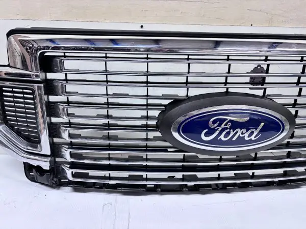 LC3B8A164F  2020 2021 2022 FORD F250 F350 F450 CHROME FRONT OEM GRILLE GENUINE - Image 5