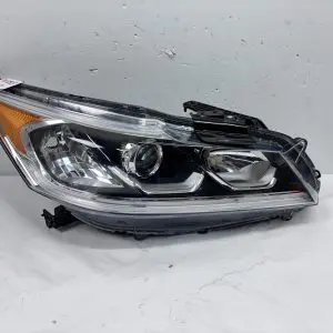 TESTED 2016 2017 HONDA ACCORD HALOGEN LED FRONT RIGHT OEM HEADLIGHT ALL TABS