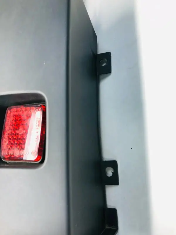 5MA18LAHAA 14 2015 2016 2017 2018 2019 DODGE PROMASTER REAR LEFT END CAP BUMPER - Image 6