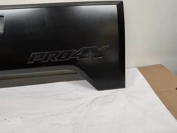 2019-2021 2022 2023 NISSAN TITAN PRO4X REAR OEM TAILGATE APPLIQUE MOLDING TRIM - Image 2