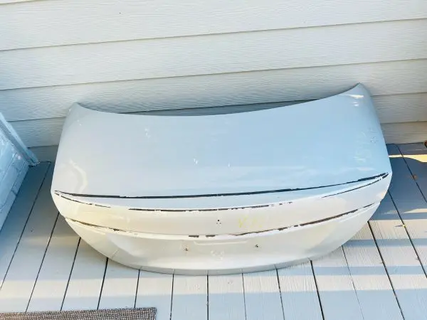 A2137503400 2017-2020 MERCEDES BENZ E CLASS REAR OEM TRUNK LID E350 E400 E550 - Image 2