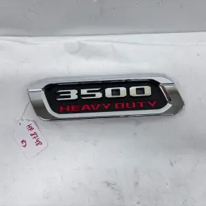 2019-2022 DODGE RAM 3500 HEAVY DUTY FRONT LEFT FENDER OEM EMBLEM VENT