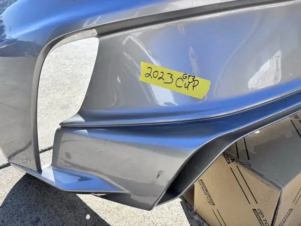 OEM GENUINE PORSCHE 2023 991 992 GT3 CUP REAR BUMPER 9F1807417Y - Image 11