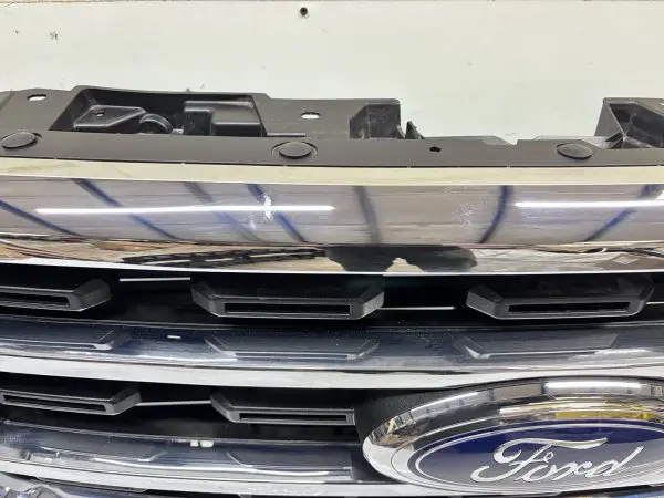 2021 2022 2023 FORD F150 LARIAT CHROME FRONT OEM GRILLE GENUINE WITH SHUTTER - Image 8