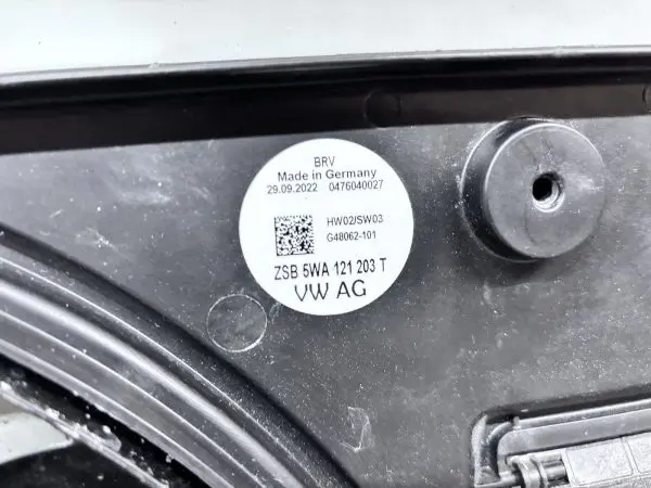 OEM 2018-2024 Audi Q3 RS3 Vw Taos Tiguan Arteon Fan zsb5wa121203t 3q0121205b - Image 11