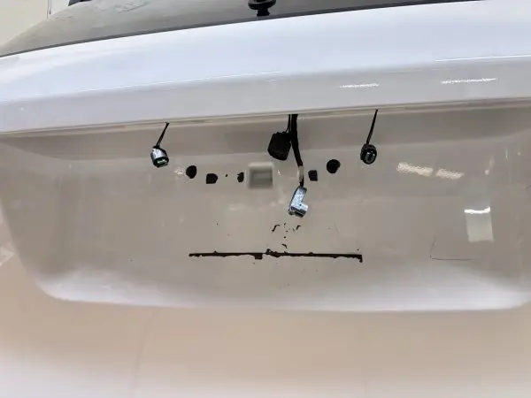 2017-2019 2020 JAGUAR F-PACE REAR OEM LIFTGATE TRUNK LID TAILGATE hk8340010a - Image 10