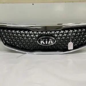 2014 2015 2016 KIA SPORTAGE FRONT OEM GENUINE GRILLE BLACK CHROME 86350-3w500