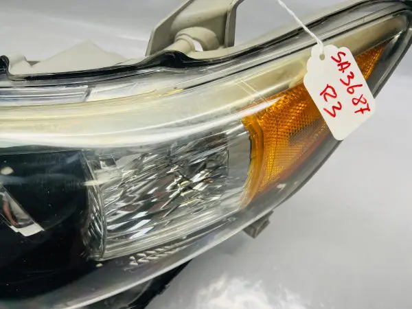 2012 2013 2014 TOYOTA CAMRY BLACK BEZEL FRONT LEFT OEM HEADLIGHT - Image 7