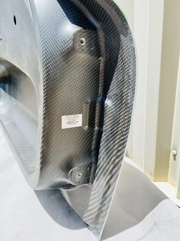 OEM Porsche original 911 991.1 GT3 CUP carbon door shell Left OEM 9919312118A - Image 9