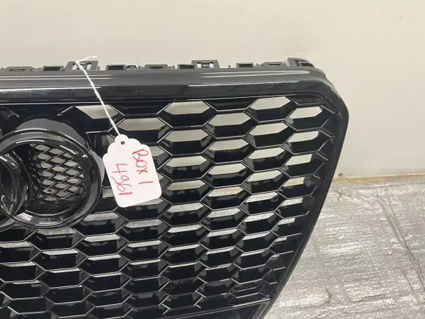 🌟🌟 2013 2014 2015 2016 2017 AUDI A5 S5 QUATTRO GLOSSY BLACK FRONT GRILLE - Image 4