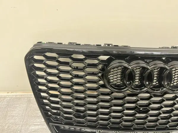 🌟🌟 2013 2014 2015 2016 2017 AUDI A5 S5 QUATTRO GLOSSY BLACK FRONT GRILLE - Image 7