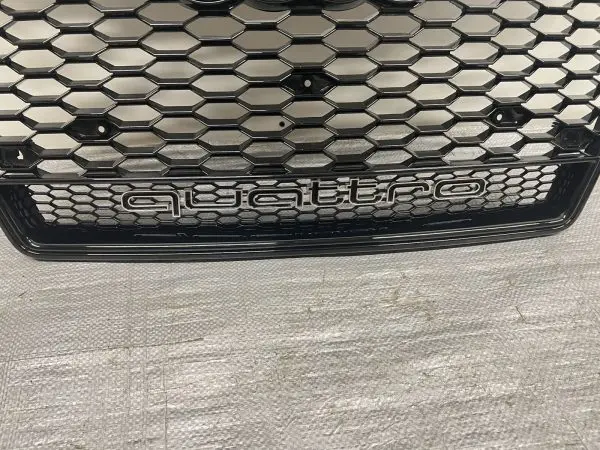 🌟🌟 2013 2014 2015 2016 2017 AUDI A5 S5 QUATTRO GLOSSY BLACK FRONT GRILLE - Image 11