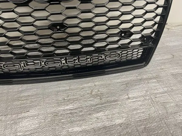 🌟🌟 2013 2014 2015 2016 2017 AUDI A5 S5 QUATTRO GLOSSY BLACK FRONT GRILLE - Image 12