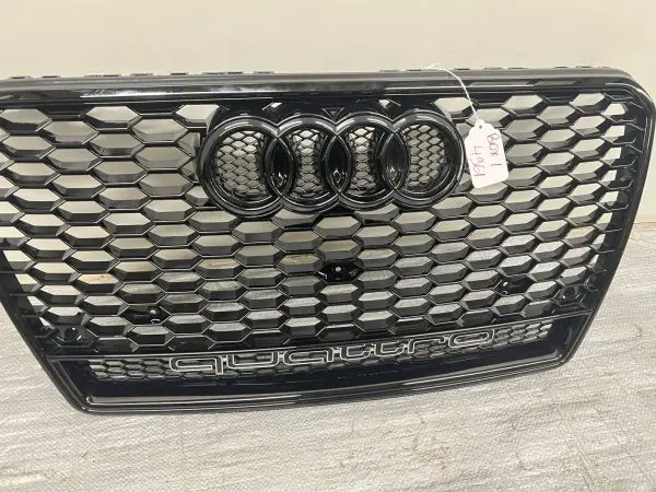 🌟🌟 2013 2014 2015 2016 2017 AUDI A5 S5 QUATTRO GLOSSY BLACK FRONT GRILLE - Image 13