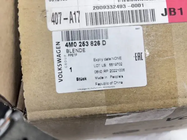 OEM 20 2021 2022 2023 2024 AUDI SQ7 REAR RIGHT DIFFUSER TIP PIPETIP 4m0253826d - Image 13