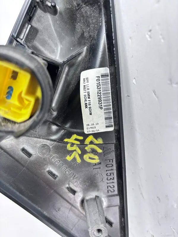 F0153122 2014 2015 2016 BMW 5 SERIES 550 528 FRONT RIGHT SIDE OEM MIRROR - Image 14