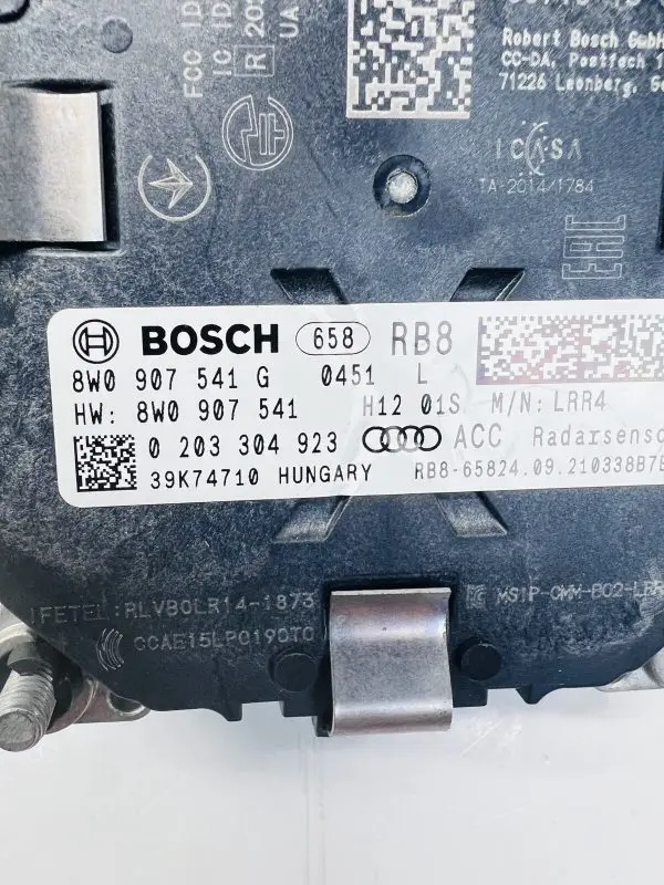 8w0907541G 2021 2022 AUDI A4 S4 A5 S5 RS5 FRONT LEFT OEM CRUISE CONTROL SENSOR - Image 9