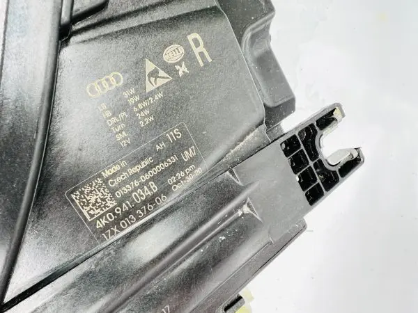 2019 2020 2021 2022 2023 AUDI A6 QUATTRO W/O MATRIX  LED RIGHT OEM HEADLIGHT - Image 7