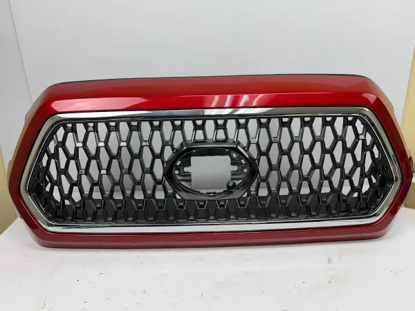 53113-04040 2016-2018 2019 2020 2021 2022 toyota tacoma trd front oem grille red