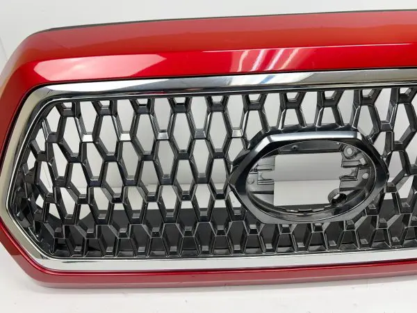 53113-04040 2016-2018 2019 2020 2021 2022 toyota tacoma trd front oem grille red - Image 16