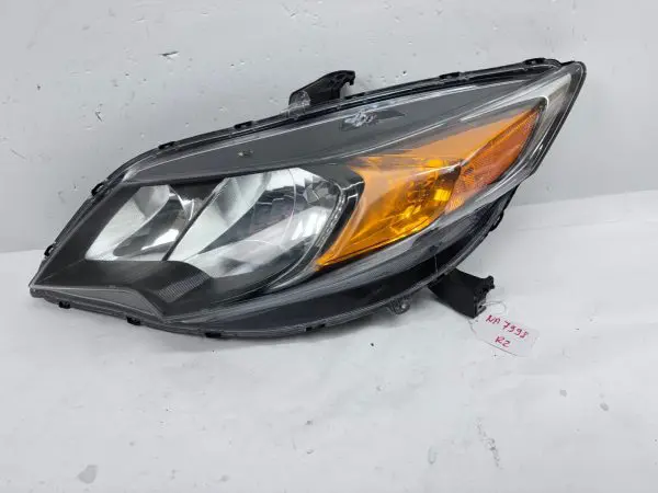 ALL TABS 2014 2015 HONDA CIVIC 2 DOOR COUPE FRONT LEFT OEM HEADLIGHT - Image 2