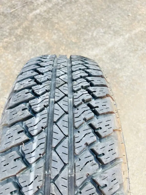 1 Single New P255/70R18 112S Bridgestone Dueler A/T RH-S OWL Tire! - Image 9