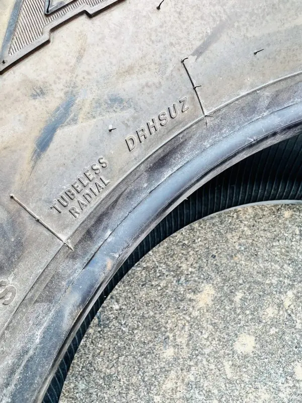 1 Single New P255/70R18 112S Bridgestone Dueler A/T RH-S OWL Tire! - Image 12